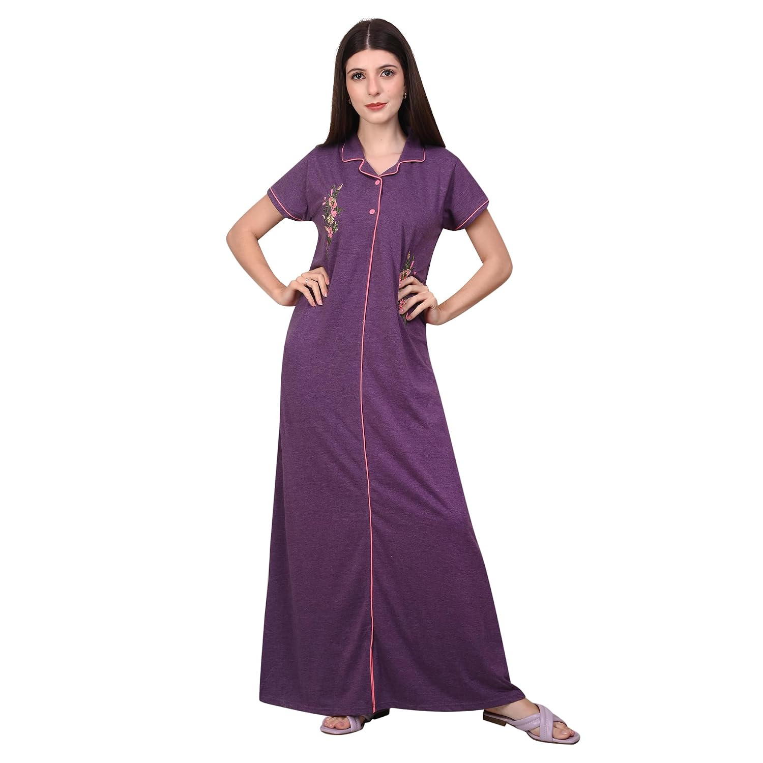 Shree Shyam Gems Women Cotton Nighty 10406 Size-L/XL/XXL - Review, Price and Buying Guide