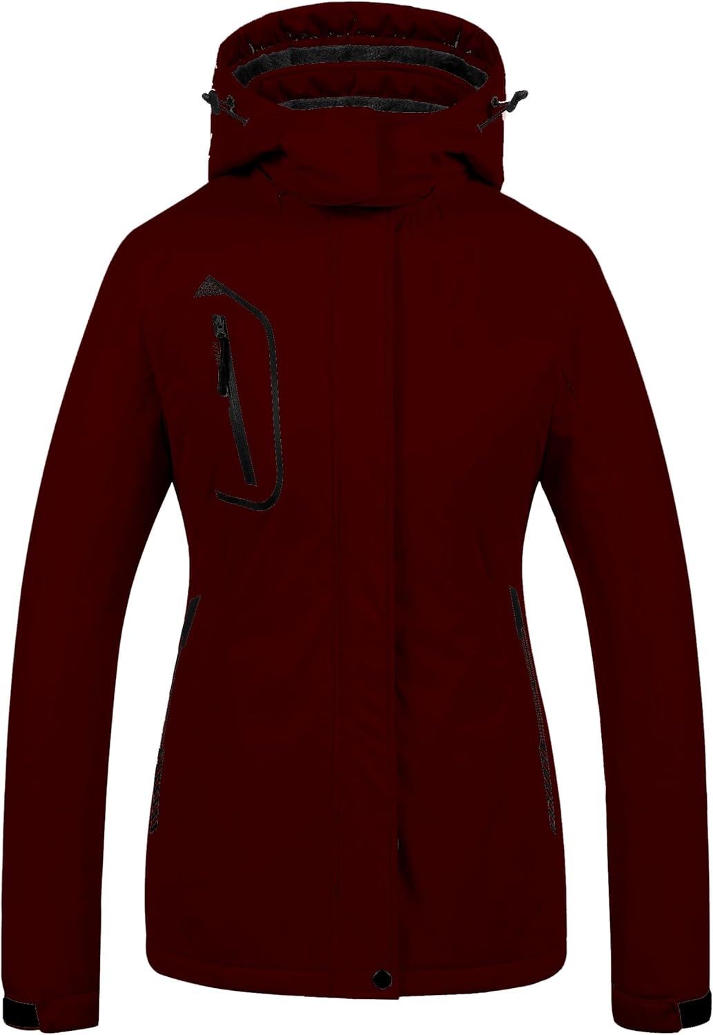 CREATMO US Women’s Mountain Waterproof Ski Jacket Windproof Snowboarding Jacket Warm Winter Coat Raincoat CREATMO US Women’s Mountain Waterproof Ski Jacket Windproof Snowboarding Jacket Warm Winter Coat Raincoat