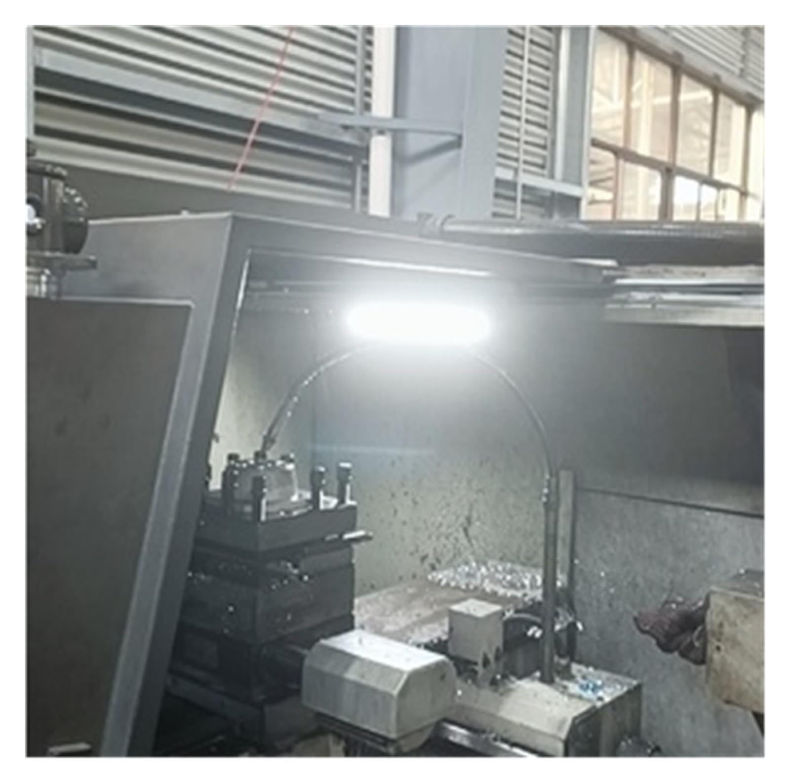22-95CM Lampa robocza LED do obrabiarek Wodoodporna maszyna CNC Warsztat tokarki Oświetlenie 24 V / 220 Wysoka jasność(69cm cool white,DC24-36V)