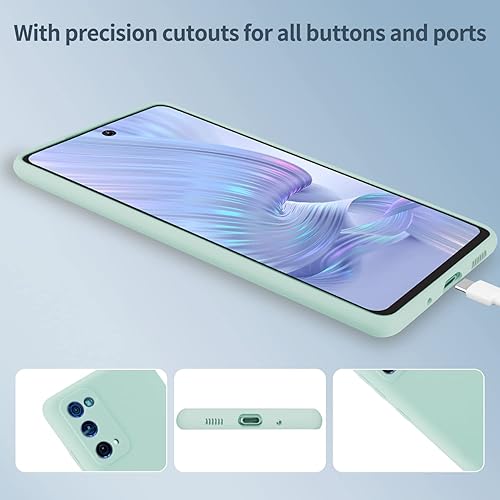 Miniatura 6 de Funda para Galaxy S20 FE, silicona líquida, delgada, suave, TPU Fit, protección de cuerpo completo, a prueba de golpes, para Galaxy S20 FE 6.5