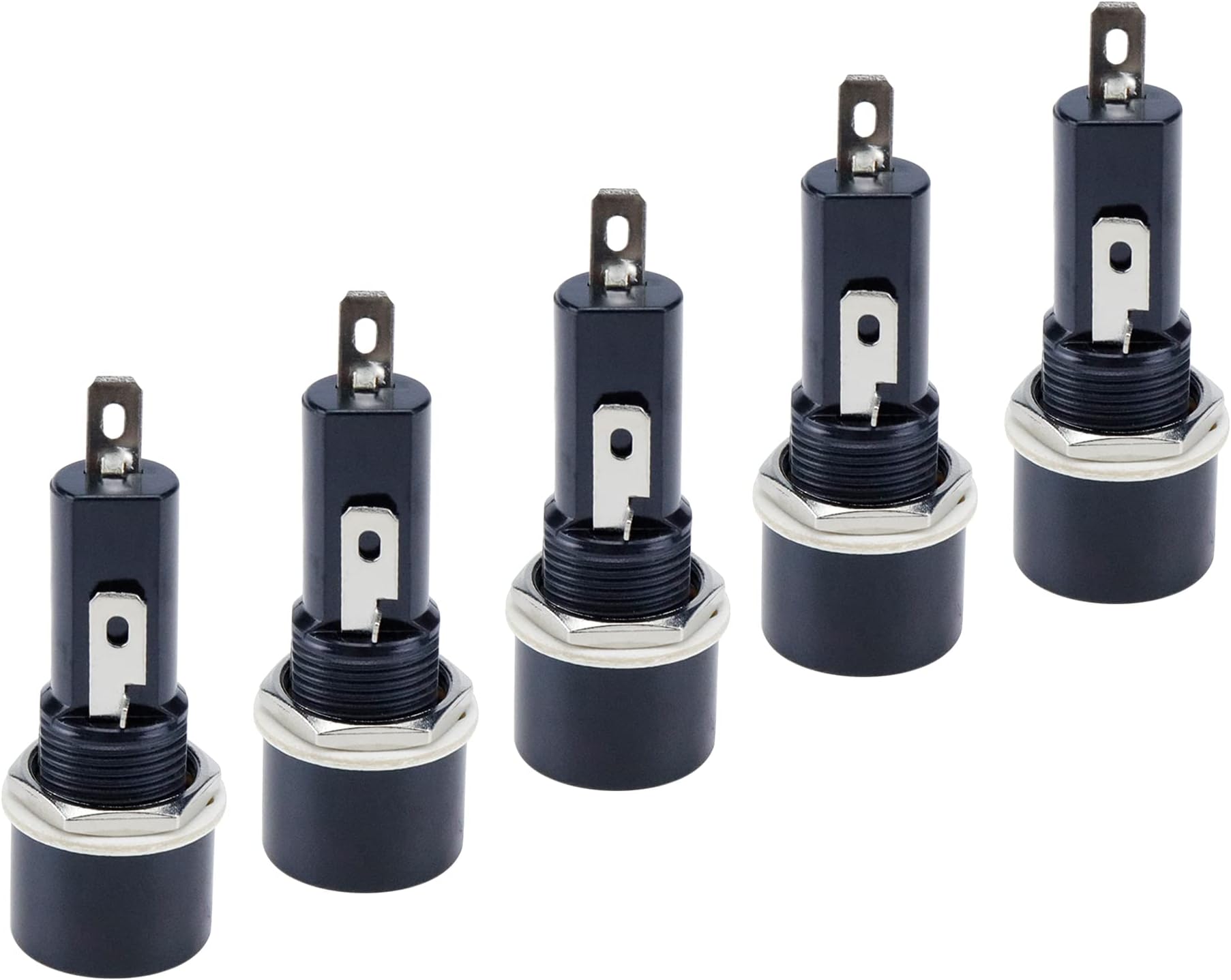 Sicherungshalter Set 10 Stück - Panel Mount 6x30mm Mit Sicherungen