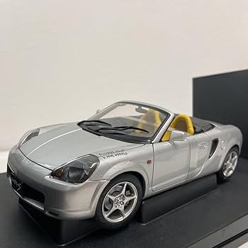 Amazon | AUTOart 1/18 ミニカー MR2 SPYDER 2000年 RHD SILVER