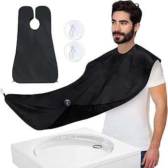Beard Trimmer Catcher, Beard Bib Apron for Men, Beard Catcher for Shaving, Beard Bib, Best Gifts for Men
