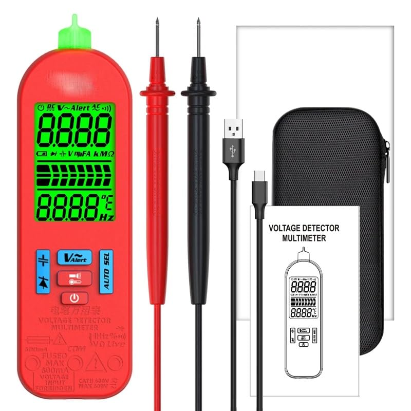 Mini Numbers Auto Range Charging Model Universal Watch Flash Lighting Electronic Pen Multimeter