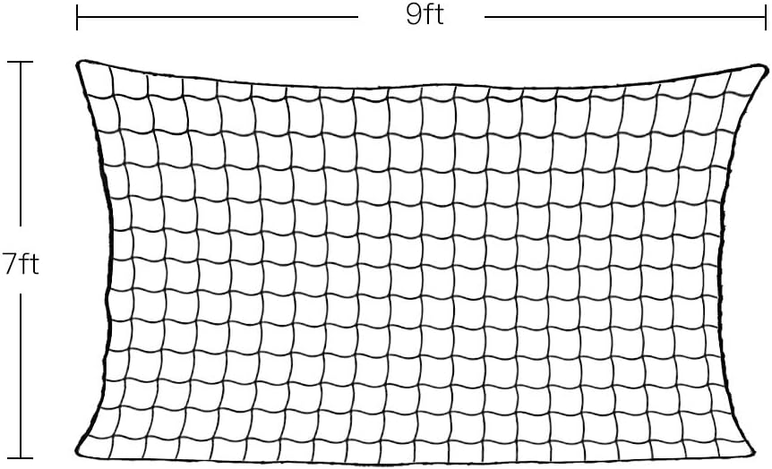 Aoneky 9 x 7 ft Replacement Tennis Rebound Net
