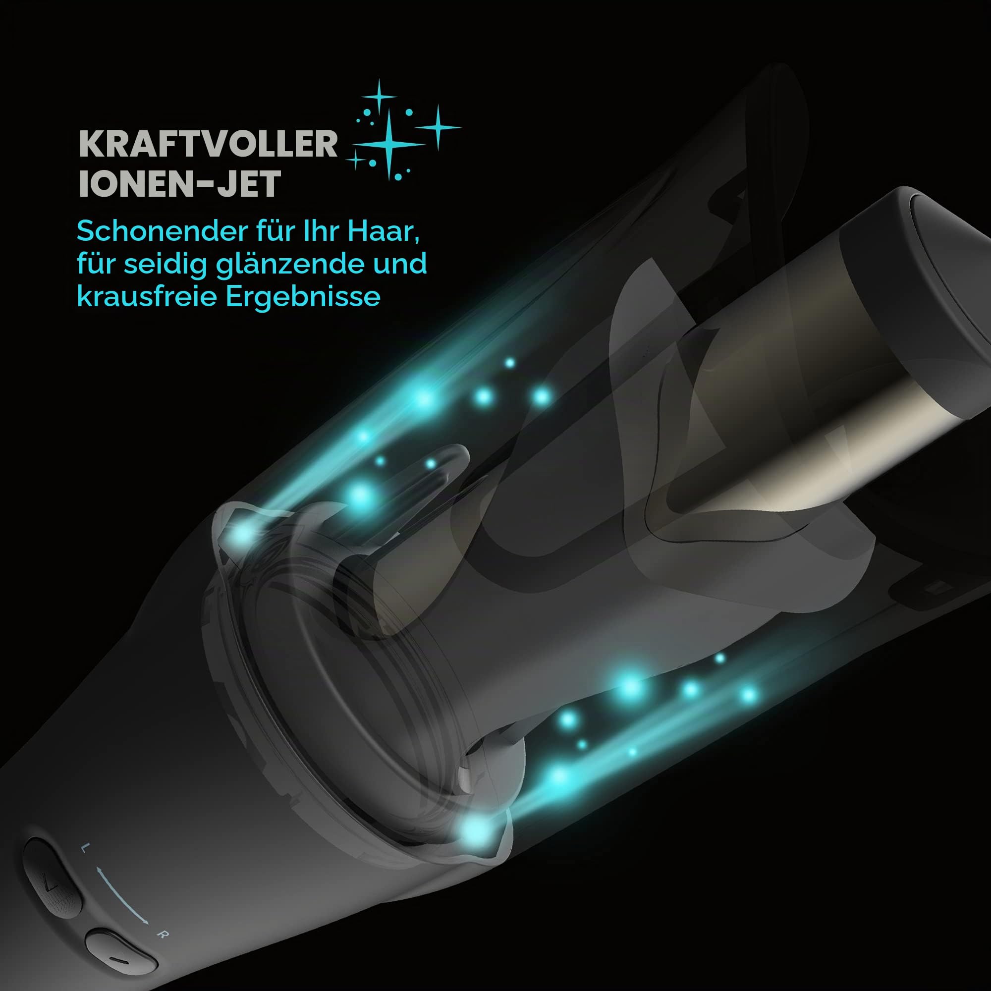 REVAMP Hollywood Wave Lockenstab Auto-Rotate Keramik - Ionen | Hair Waver, Kleine Locken oder Beach Waves, Rotierender Haarstyler, Wellen-Lockenstab, Lockenzange