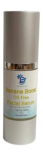 Miniatura 2 de Diva Stuff Suero facial sin aceite Banana Boost, hidratación superior sin aceite, suavizante, regordete y reafirmante