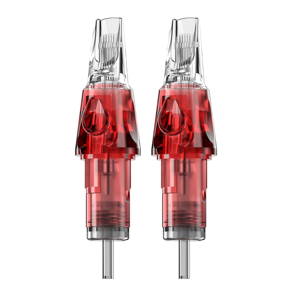 CNC 17RM Tattoo Needles Cartridge 20Pcs 12(0.35mm) Disposable Needles Round Magnum EN04X-20-1217RM