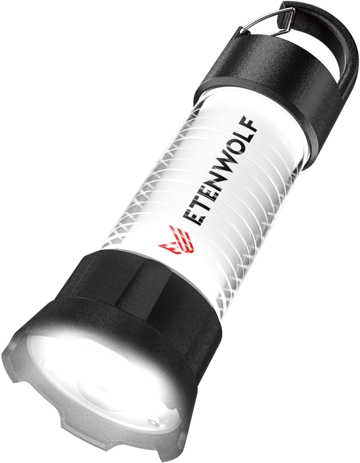 2-in-1 Lantern and Flashlight,6 Modes 1000LM Rechargeable Camping Light,5000mAh Super Bright Flashlight with UV,Waterproof Portable Tent Light for Camping,Emergency Light,Power Outage