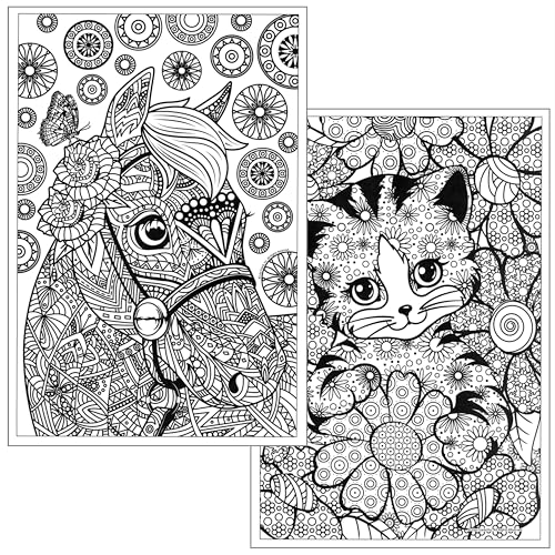 Image of Bendon Lisa Frank Advanced Coloring Book Activity Set Includes Lisa Frank Coloring Book, Butterfly Stickers, and More