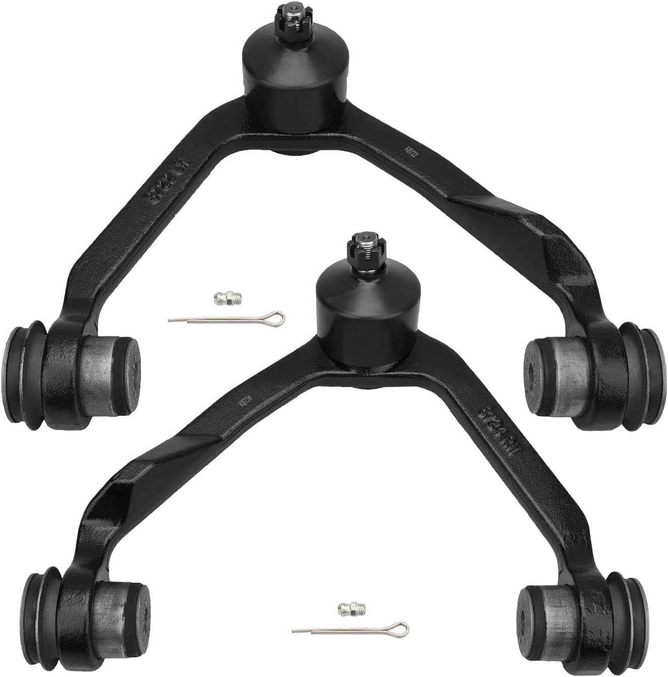 DRIVESTAR K8722 K8724 Front Upper Control Arms w/Ball Joint,for Ford F150/ F150 Heritage/ F250/ Lobo,for Lincoln Navigator,for Ford Expedition 4WD, Upper Suspension Control Arm