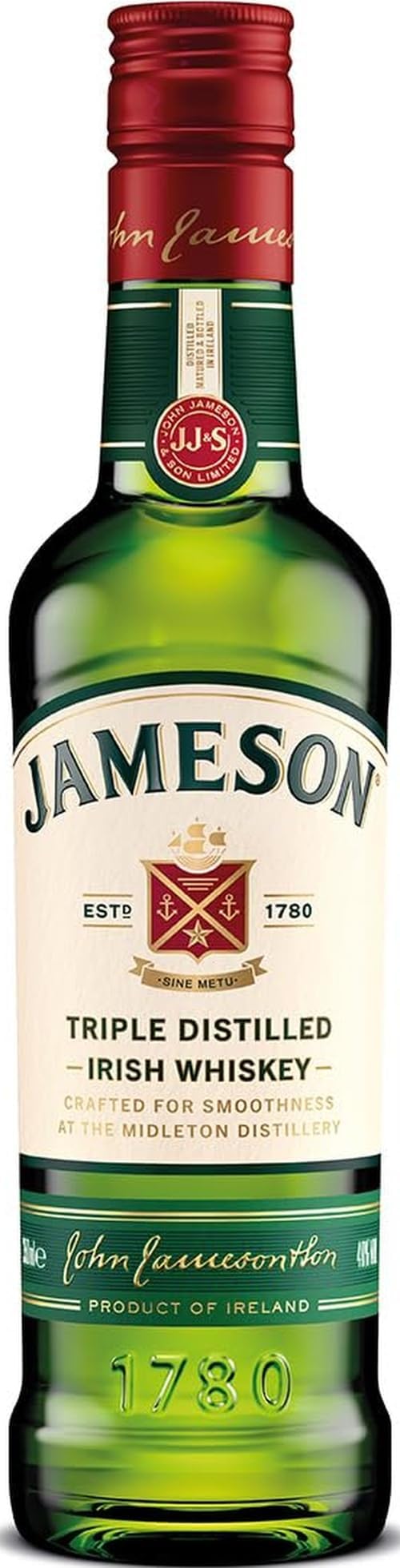 Jameson Original Triple Distilled Blended Irish Whiskey, 40% ABV, 35cl