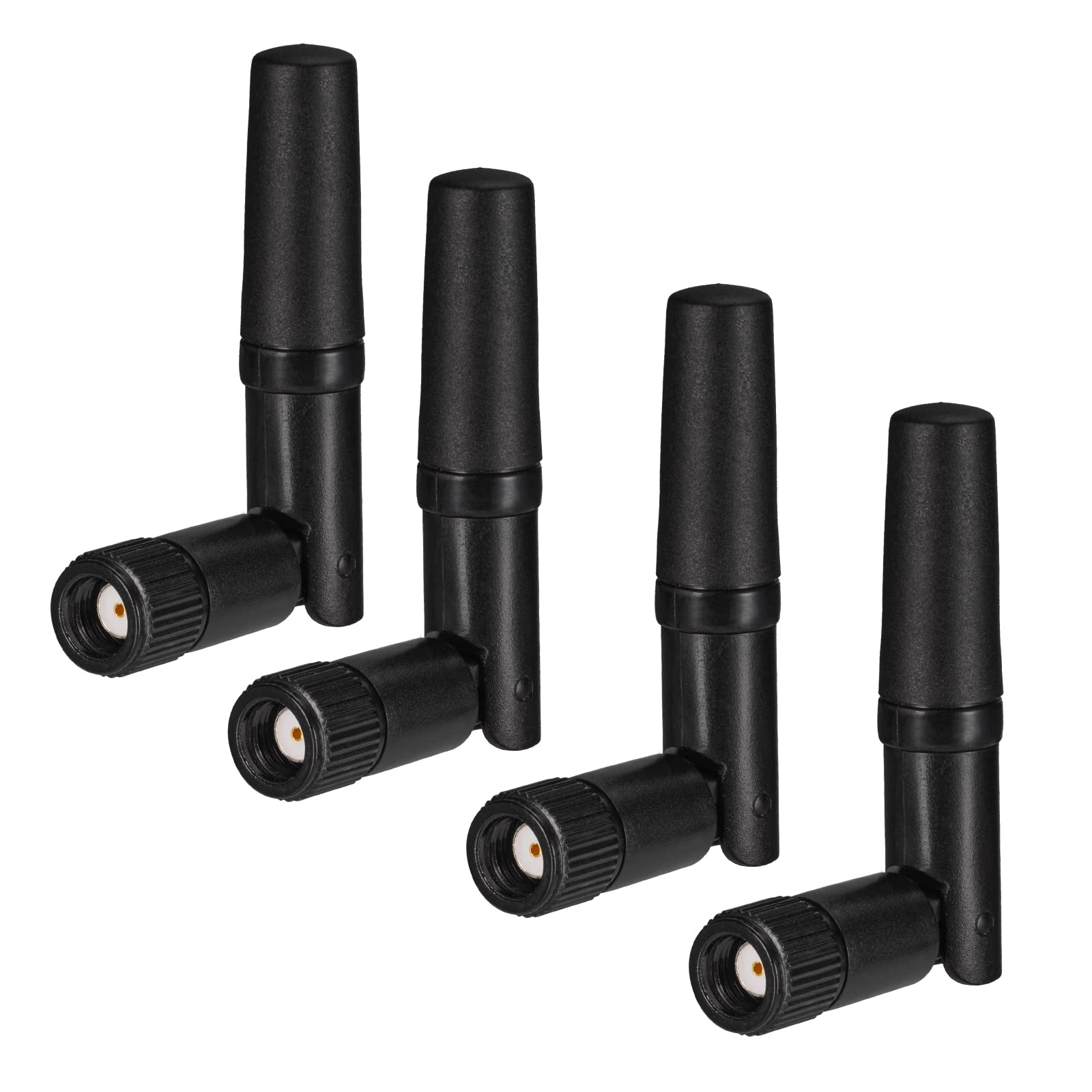 Eightwood Antena WiFi Dualband 2.4 GHz 5.8 GHz RP SMA antena 4 sztuki do komputera stacjonarnego komputera stacjonarnego PCIe karty FPV WLAN Router WLAN karta sieciowa itd.