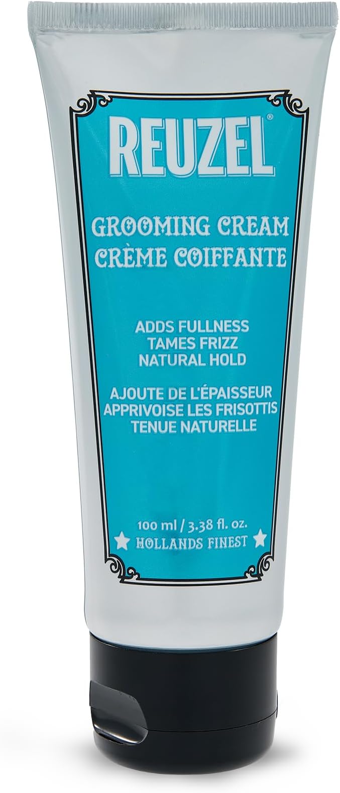 Grooming Cream, Pilable Natural Light Hold, Adds Texture and Definition, Moisturizing, Weightless, Easy To Wash Out, Water Based Formula, Sugary Rum Scent, 3.38 oz