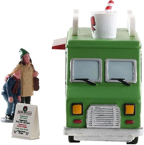 Miniatura 2 de Lemax Camión de comida de menta, juego de 3 # 83364