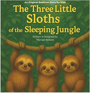 The Three Little Sloths of the Sleeping Jungle: An Original Bedtime Story - Children's book about patience, joy, and taking life one step at a time.