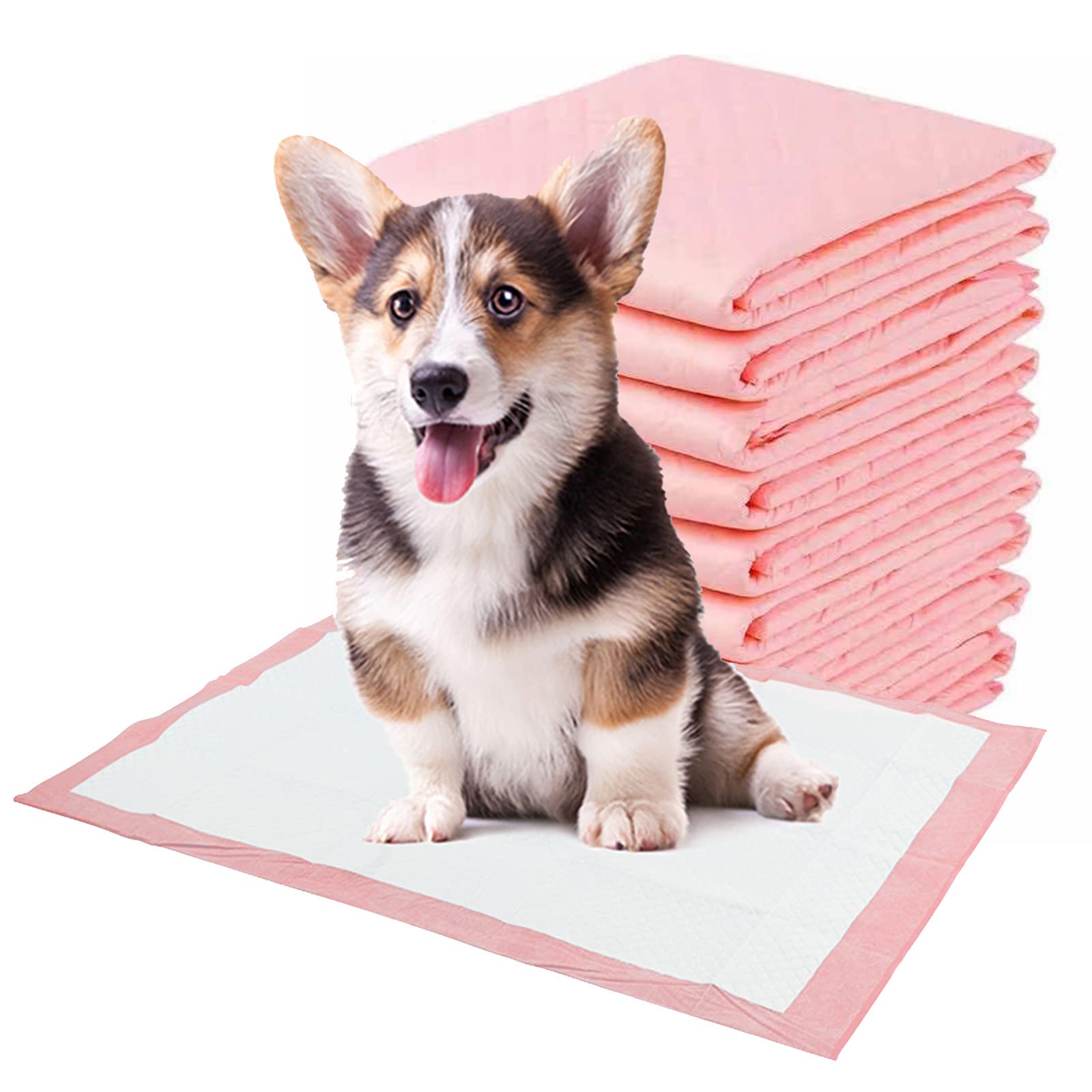 Empapadores Perros, Toallitas De Entrenamiento para Mascotas,Alfombrillas Higiénica Desechables para Mascotas, para Entrenamiento para 100% Libre De Fugas Ultraabsorbente