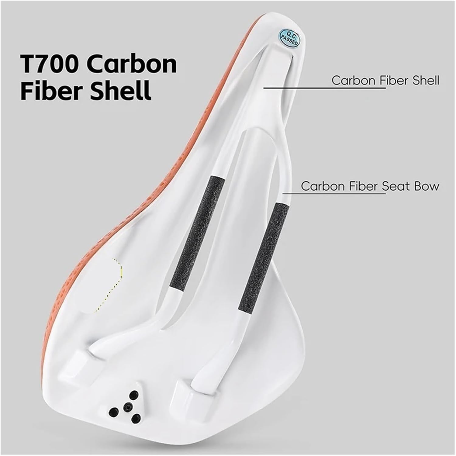 Carbon 3D Printed Bike Saddle 145mm Short Nose Racing Bicycle Seat Ultralight Comfortable Road MTB Cycling