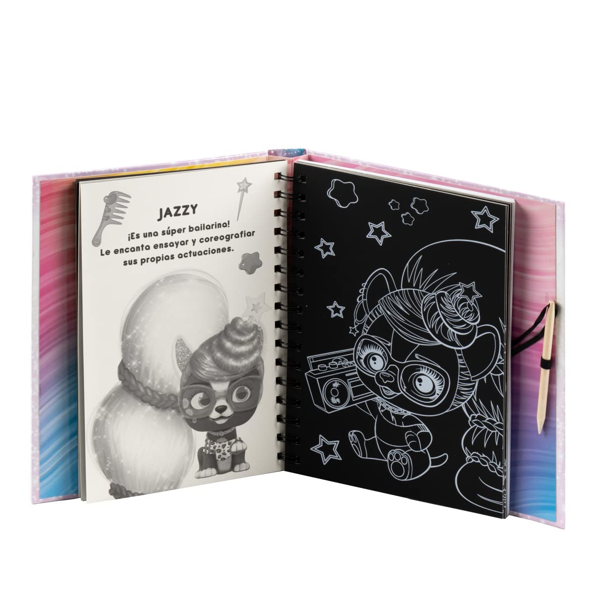 VIP PETS SCRATCH BOOK - COLOR BOOST