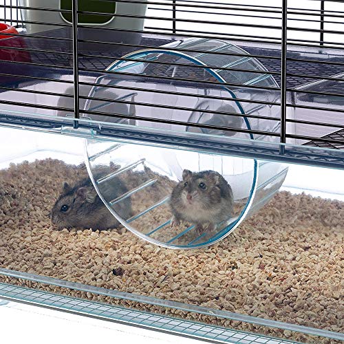 Ferplast Favola Hamster Cage Includes Free Water Bottle, Exercise Wheel, Food Dish & Hamster Hide-Out Large Hamster Cage Measures 23.6L x 14.4W x 11.8H-Inches by Ferplast - Image 7