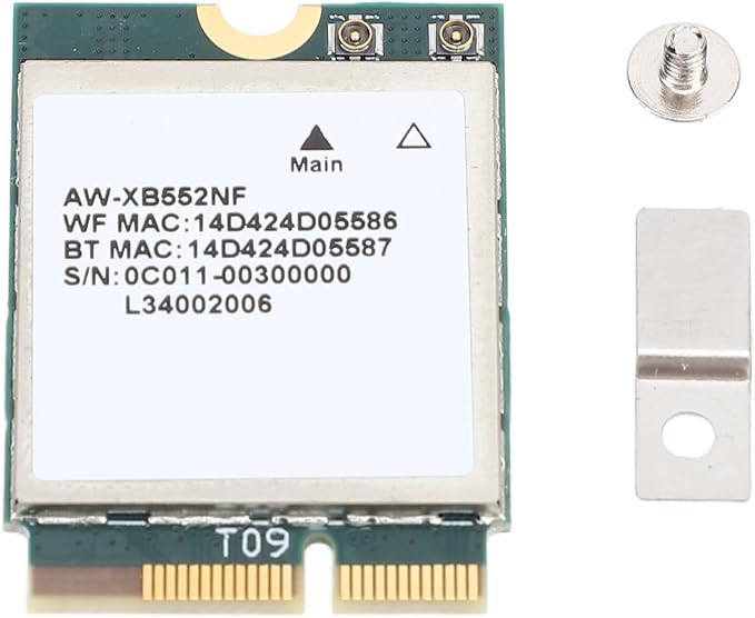 Tarjeta de Red Wi-Fi 6E MT7902 M.2 Bluetooth 5.2 2400Mbps miniatura 6