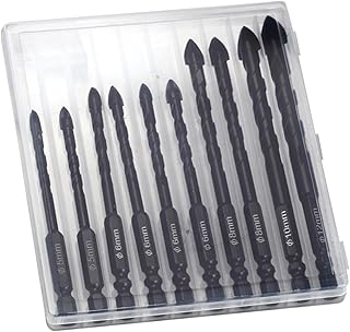 10Pcs Masonry Concrete Drill Bit Set Ceramic ...,