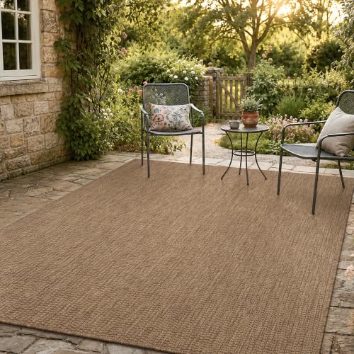 PADOOR Textured Weave Polypropylene Rug