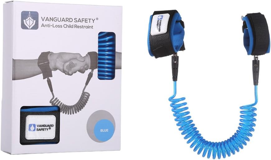 Anti-Loss Child Restraint (Blue) - 2.5 Meters - Comfortable Wrist Padding - Perfect for Indoor or Outdoor Environments - Keep Your Children Close but Give Them Freedom