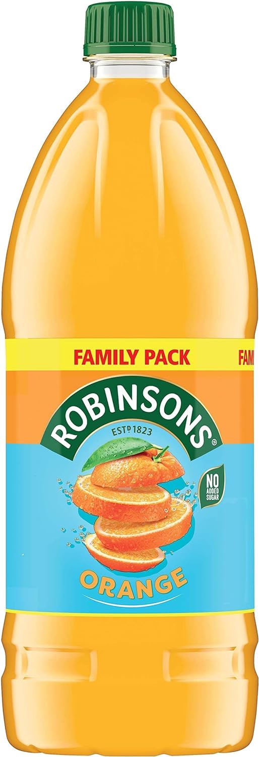 Robinsons Orange No Added Sugar Squash 2L