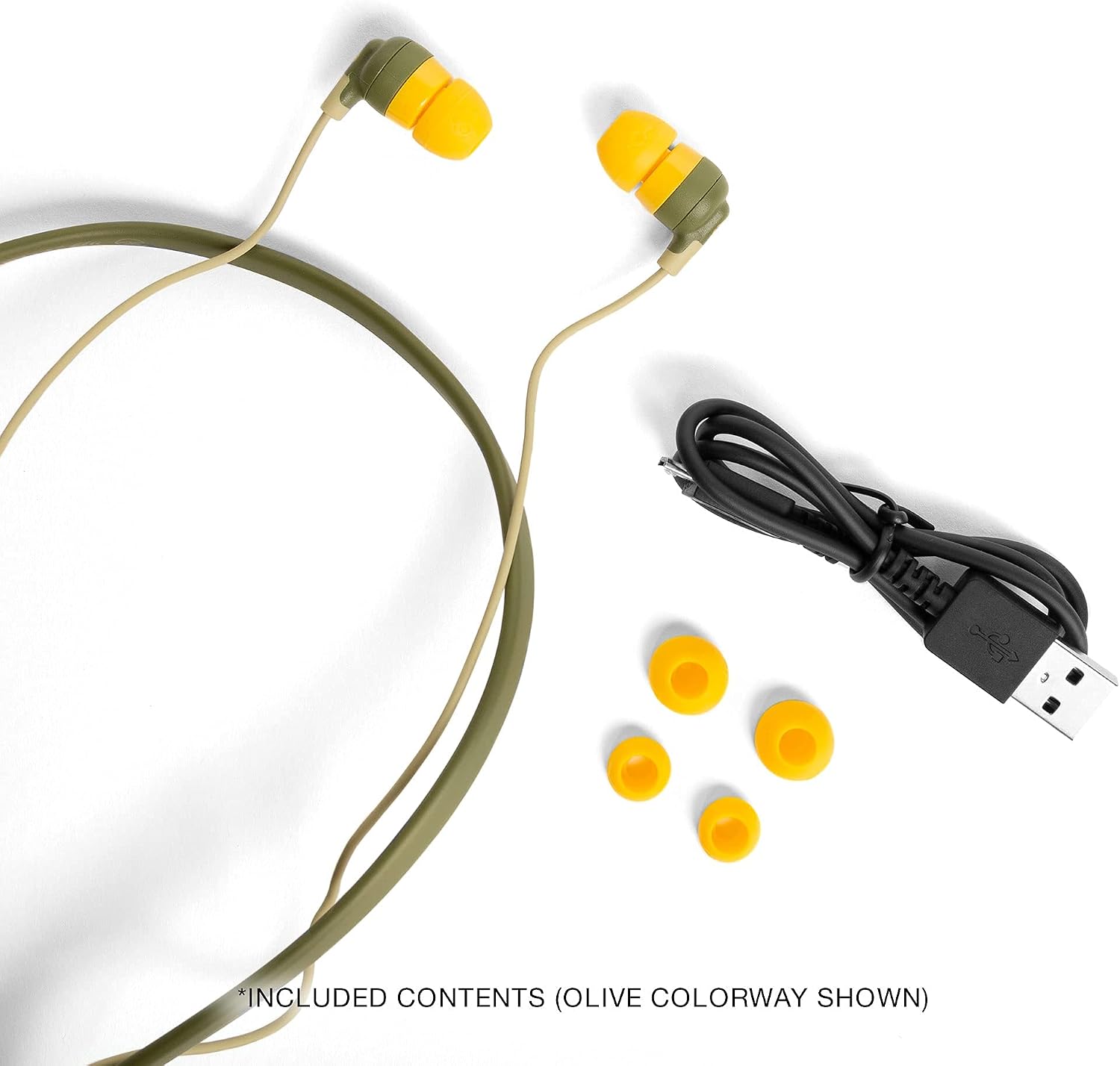 Skullcandy Ink'd+ Wireless In-Ear Earbuds - Olive