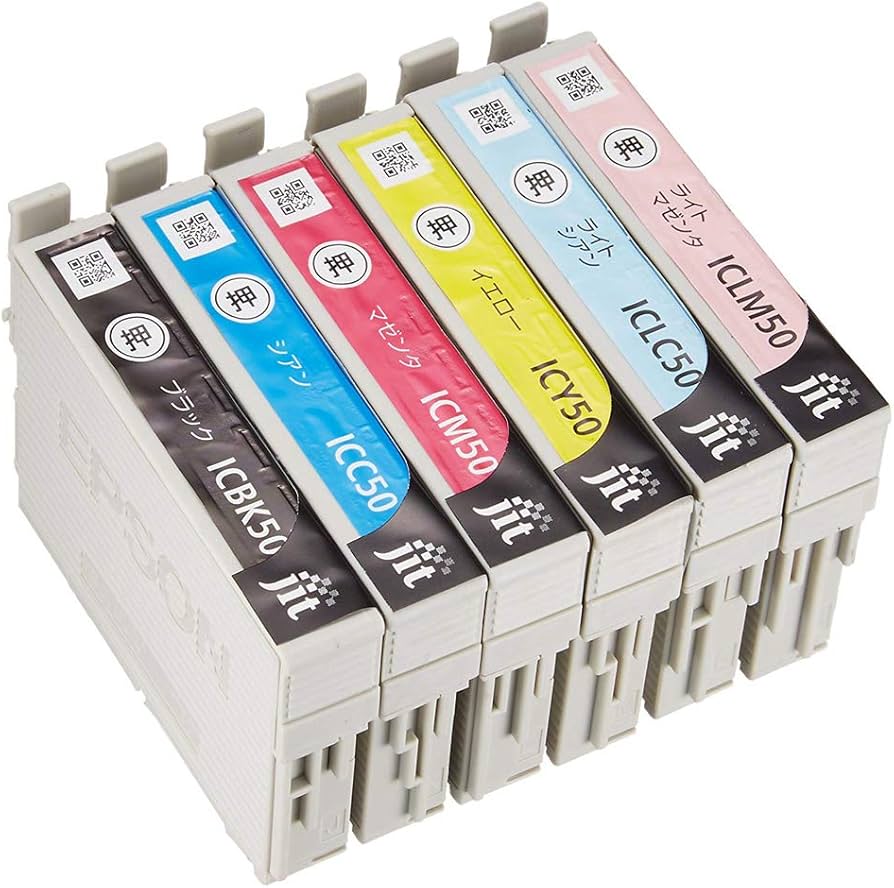 エピソン Epson IC6CL50 6色セット対応 リサイクルインク Amazon.co.jp: ジット エプソン(Epson) IC6CL50 対応 6色セット対応