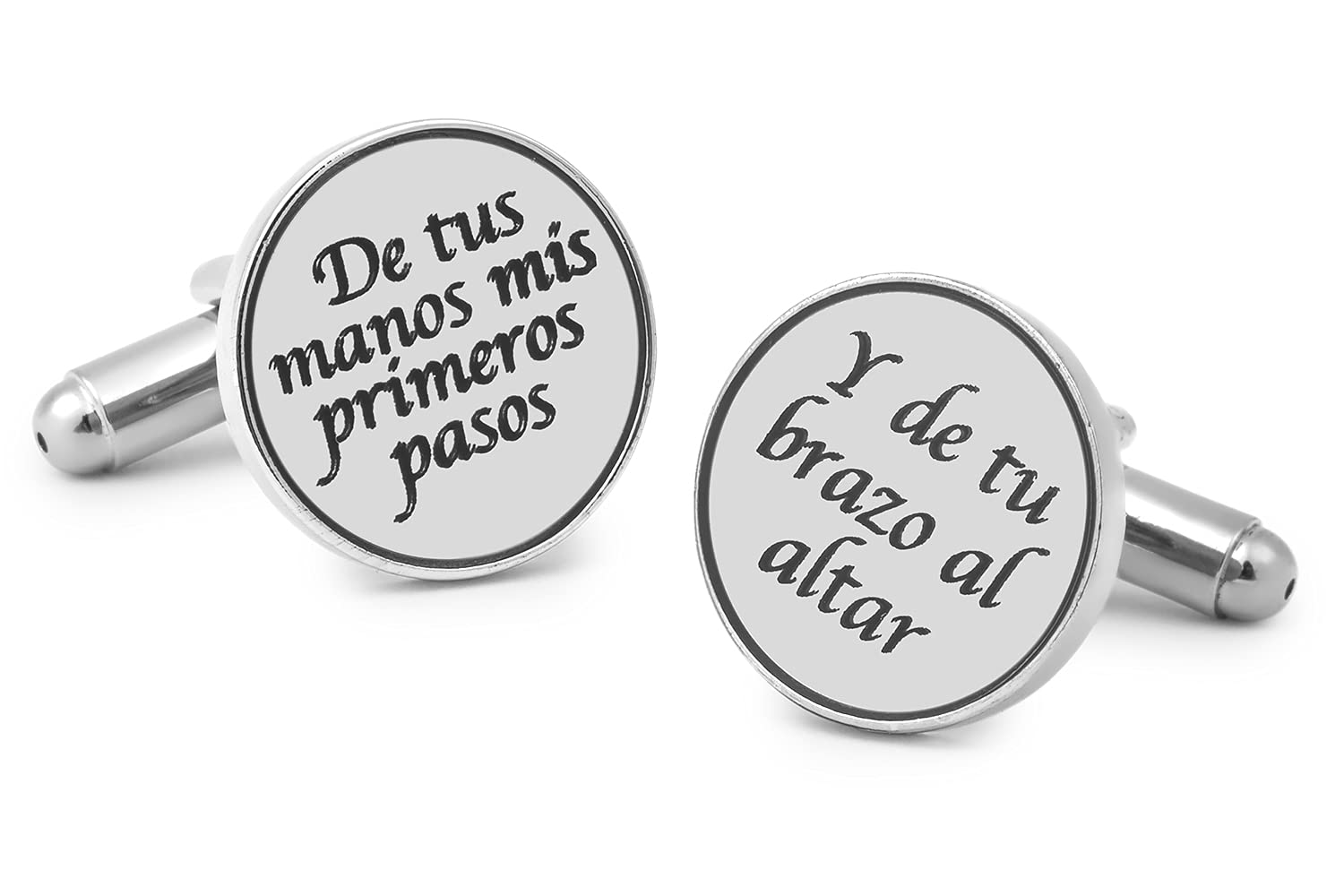 Gemelolandia | Gemelos para boda Regalo para el Padrino Cubrebotones Gemelos Originales Para Camisas | Para Hombres y Niños | Regalos Para Bodas, Comuniones, Bautizos y Otros Eventos