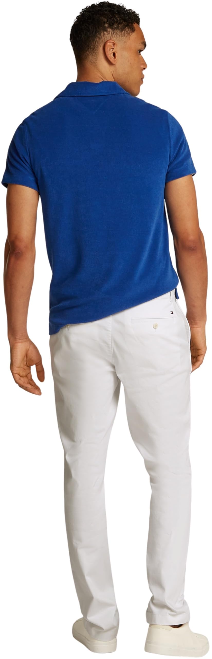 Image secondaire de Chino Satin Homme Tommy Hilfiger - Denton Straight Fit Blanc