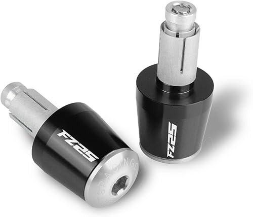 Miniatura 1 de Para YAMA-HA FZ25 FZ 25 FZ-25 F-Z25 1996-2016 motocicleta 78 '' 0.866 in CNC aluminio manillar puños barra de mango tapa tapones de extremo