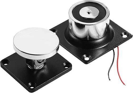 UHPPOTE Electromagnetic Door Holder 350-lb Holding - Basic Wall Mount - Without Release Button