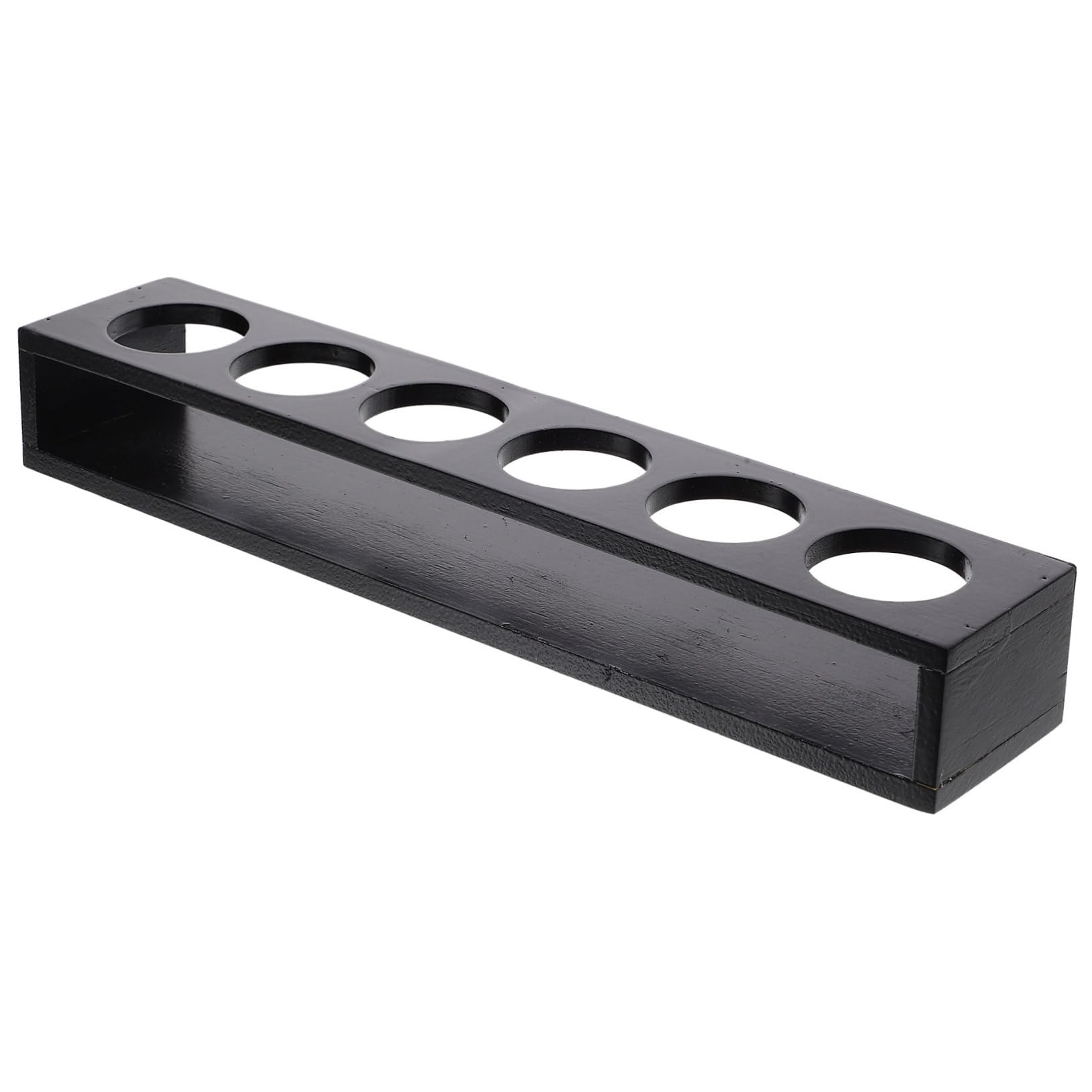 Luxshiny Wood Shot Glasses Holder Stylish Shot Organizer Stand for Whiskey Multifunctional Display Drying Rack for Home Bar Decor Present for Drink Lovers