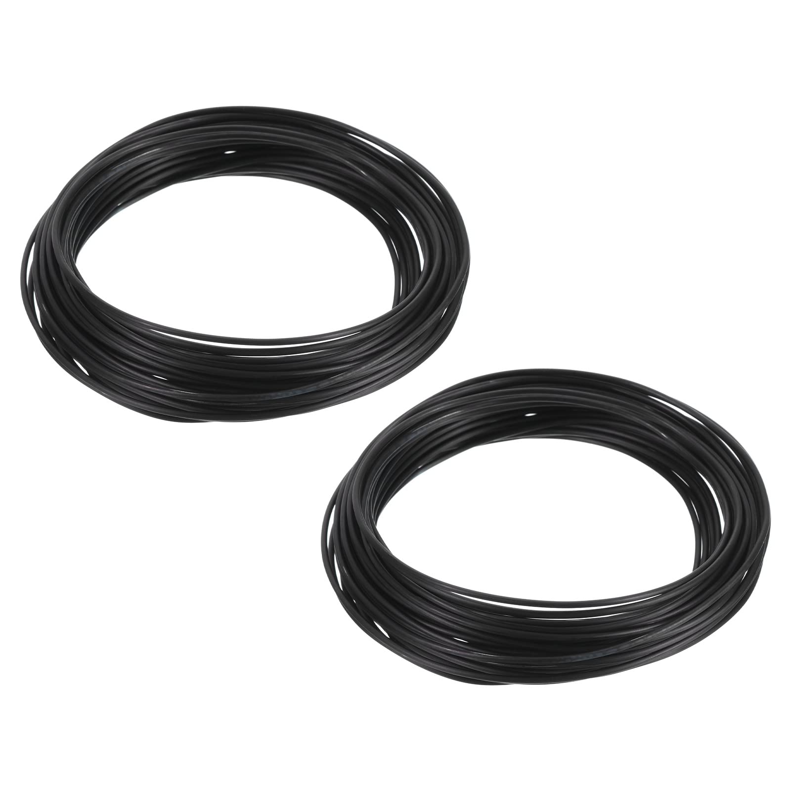 Fil de bonsaï PATIKIL en aluminium anodisé noir, matériel de fixation durable 1,5 mm
