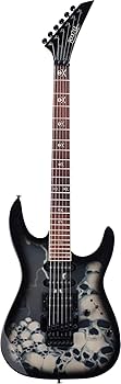 ギター kyazu Rocktile Pro JK150F-BSK gitara elektryczna czaszka z