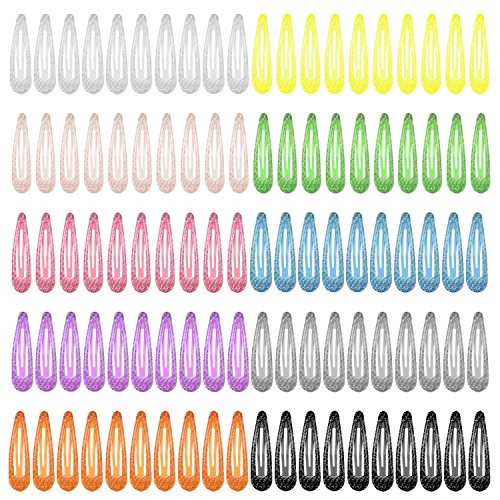 HBselect Set da 100 Mollette per Capelli Bambina