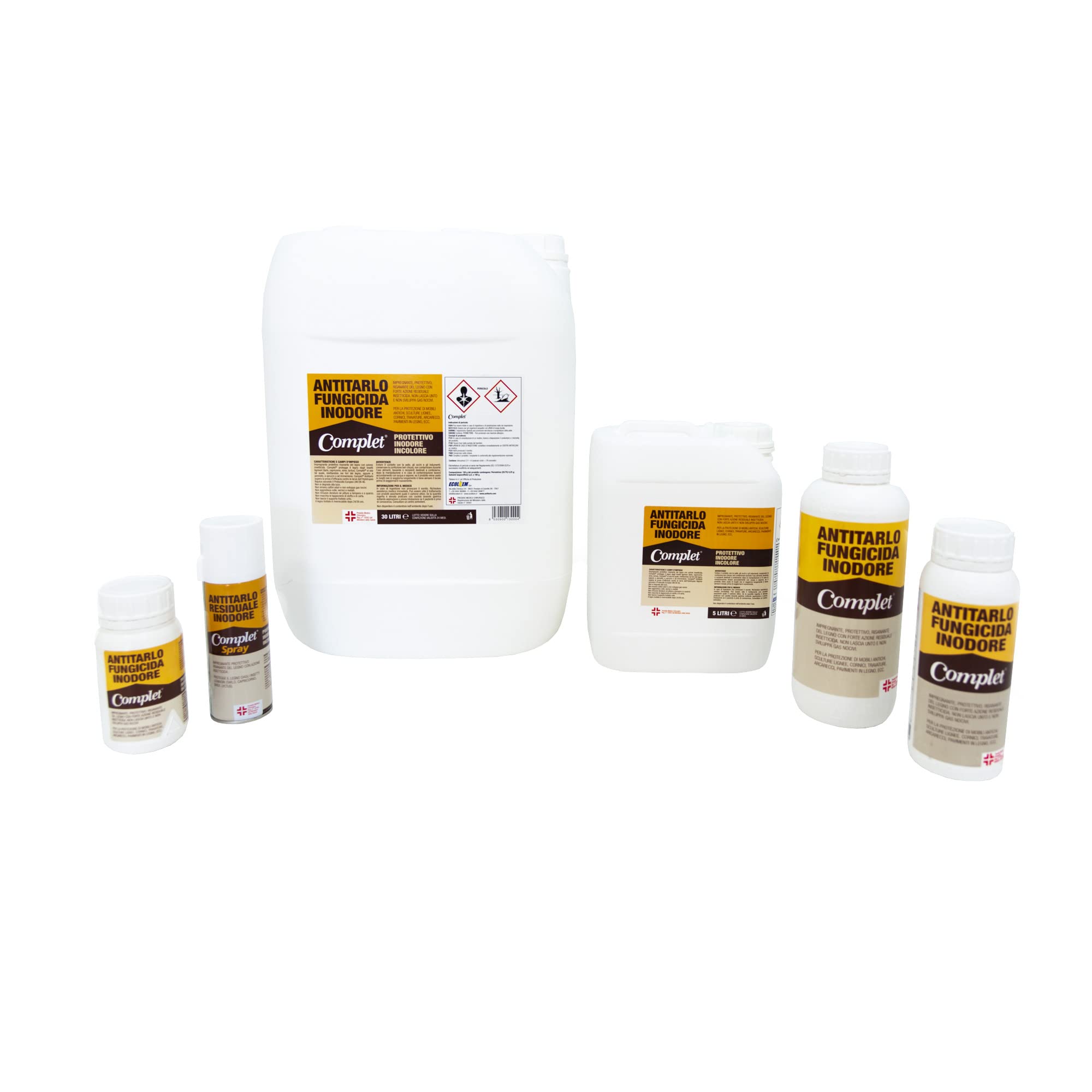 Antitarlo Per Legno Spray 200 Ml - Fungicida Idrorepellente E Inodore - Foto 2