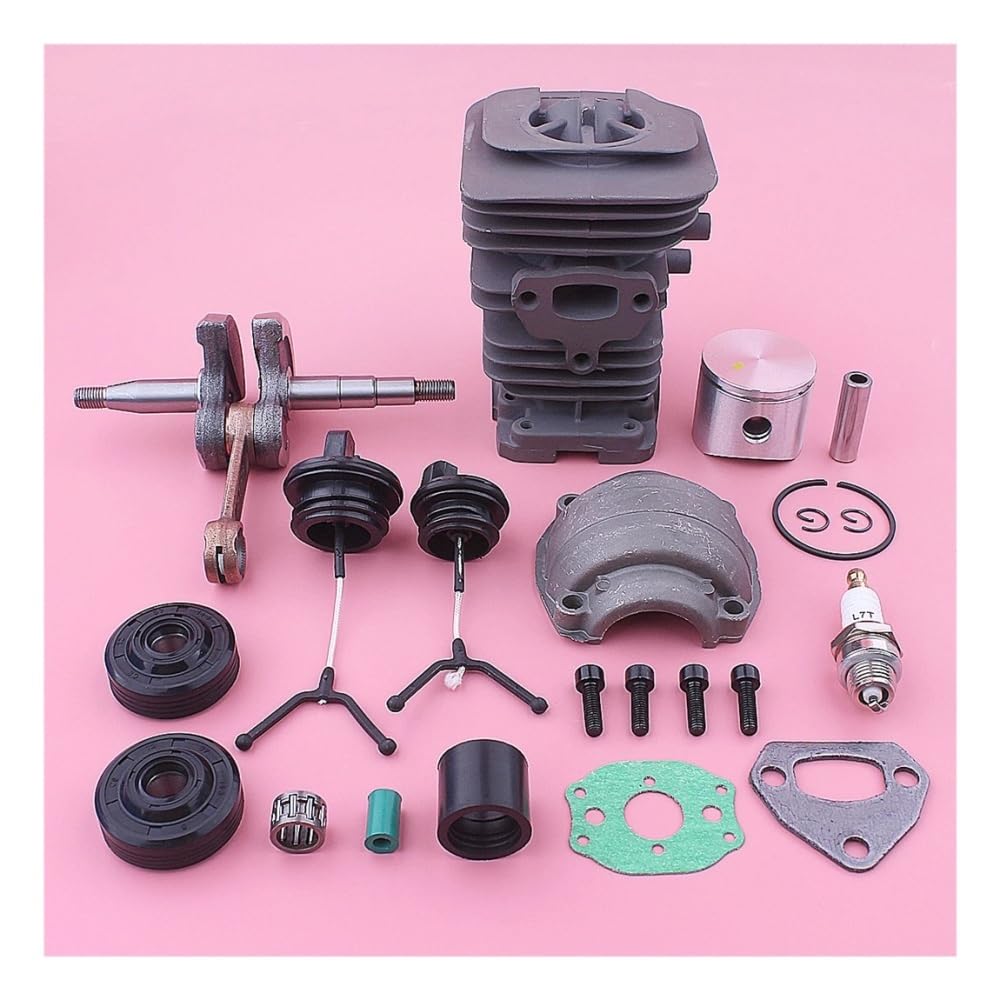 Cylindre piston 40mm anti serrage pour moteur tronçonneuse 136 137 141 axe 10