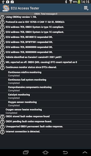 OBD ECU Access Tester