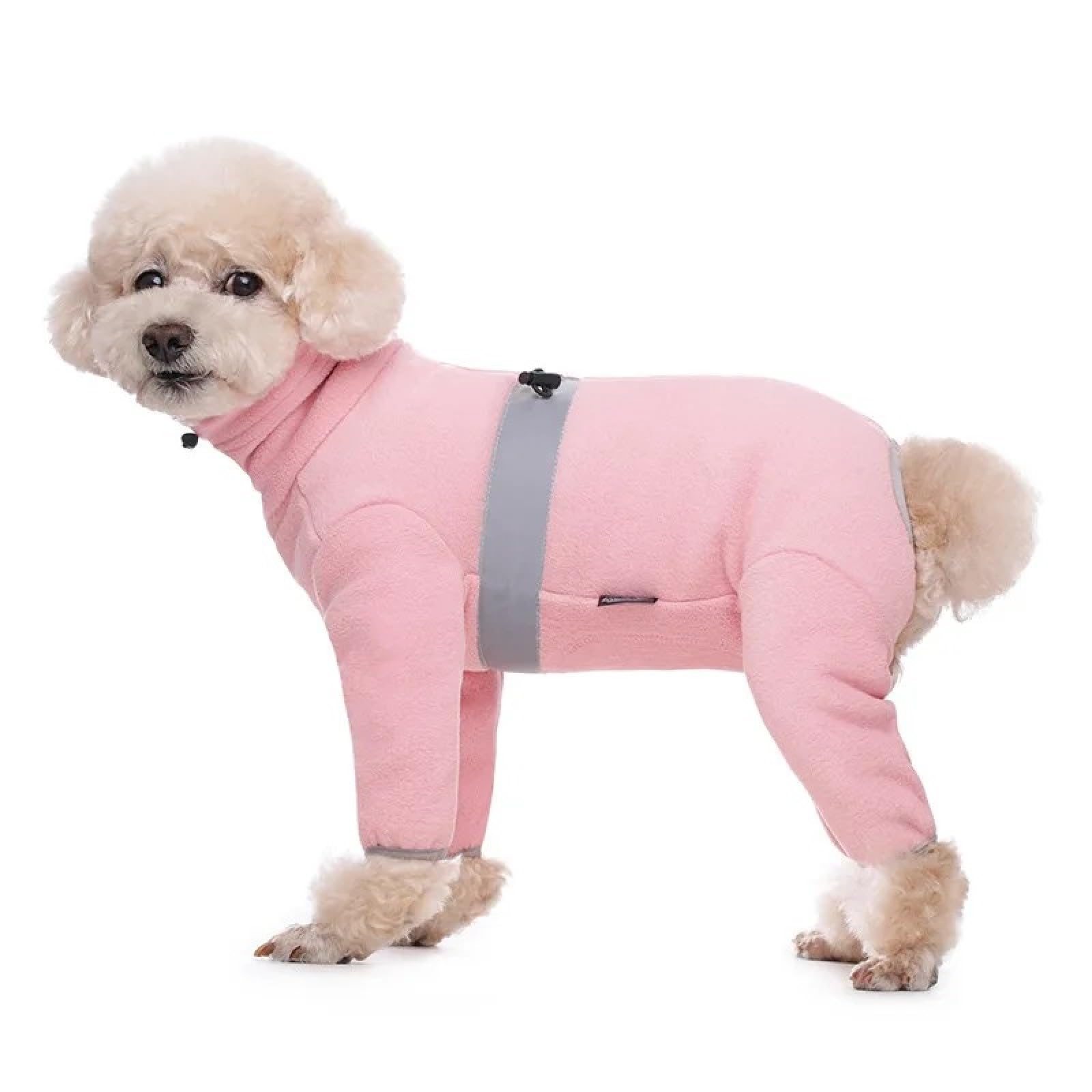 Vêtements réfléchissants pour animaux et combinaison polaire chaude d'hiver
