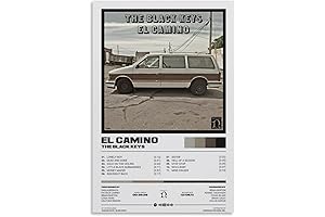 the black keys poster Nostalgic Abstract Art Prints Canvas Wall Art 12" x 18"