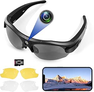 Sport With WiFi, Sunglasses For Outdoor Sports Supports IOS&Android