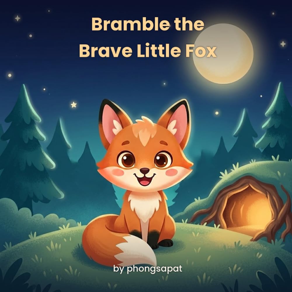 Bramble the Brave Little Fox: A Bedtime Story About Being Brave