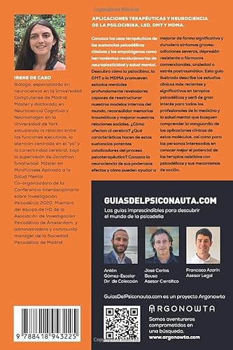 Psicodélicos y salud mental: Aplicaciones terapéuticas y neurociencia de la psilocibina; LSD; DMT y