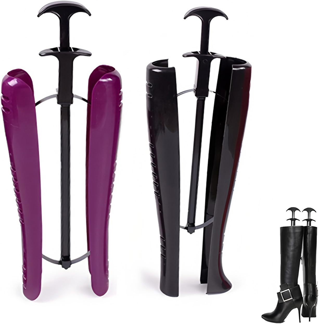 2 Stück Damen-Reitstiefel mit Griff, Schuhspanner, Stiefelspanner, verstellbarer Schuhspanner aus Zedernholz für mittelhohe Stiefel, Schneestiefel und Lederstiefel 2 Stück Damen-Reitstiefel mit Griff, Schuhspanner, Stiefelspanner, verstellbarer Schuhspanner aus Zedernholz für mittelhohe Stiefel, Schneestiefel und Lederstiefel