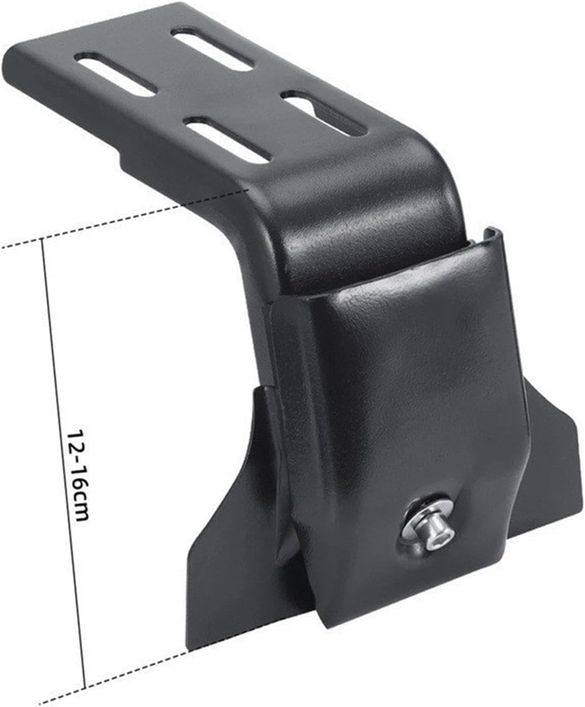 Vehicle Roof Rack Support Bracket Height Adjustment Universal Fit Gutter Mount Thickened, 12cm to 16cm