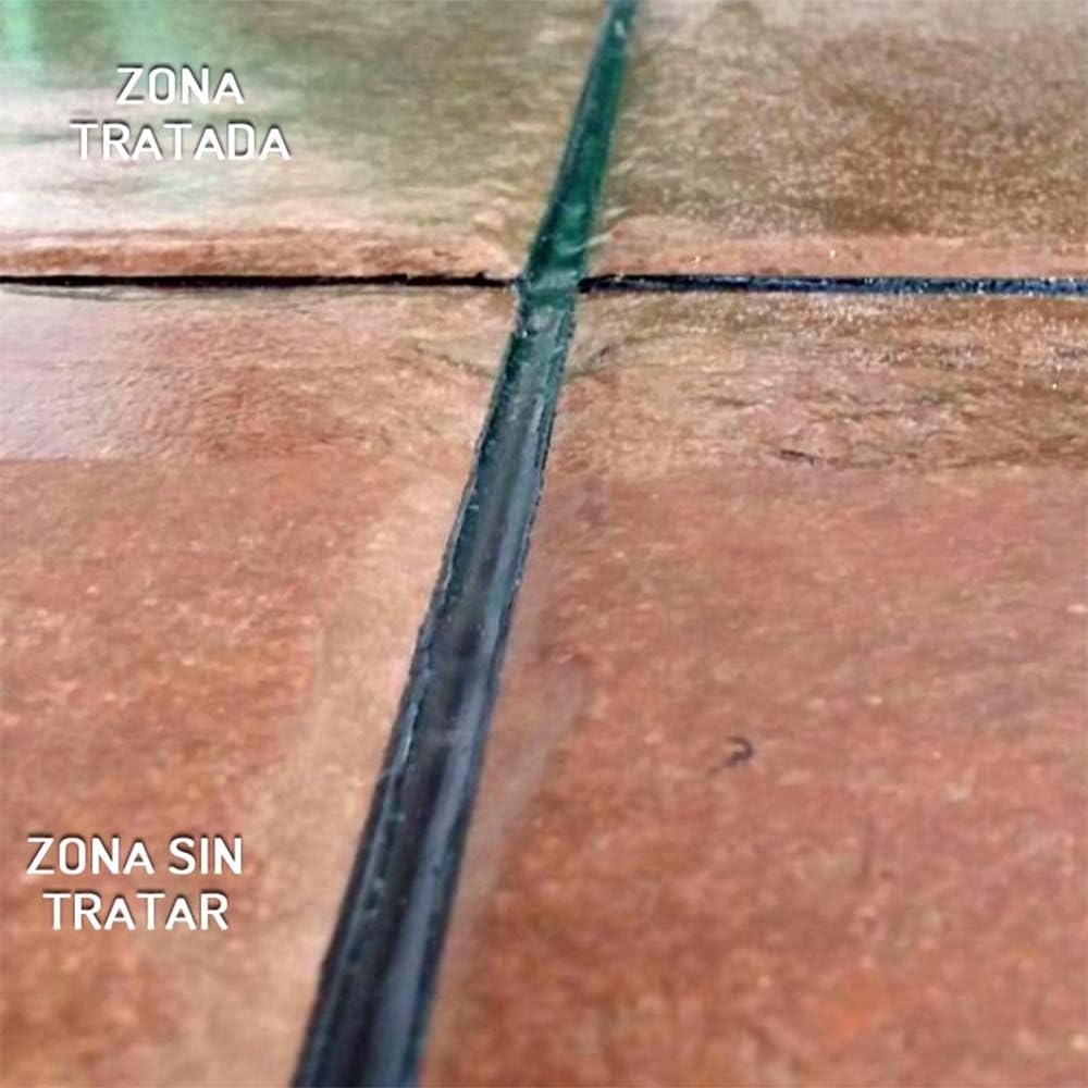 Hidrófugo Incoloro para Suelos 5L Acabado Antideslizante | Protege frente al agua y mejora el agarre en pavimentos absorbentes de terrazas, patios, piscinas y zonas de paso.
